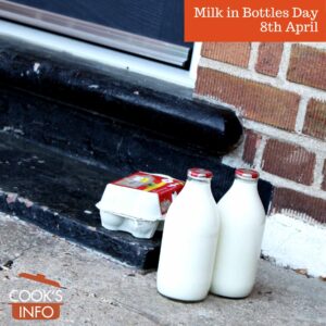 Milk in bottles