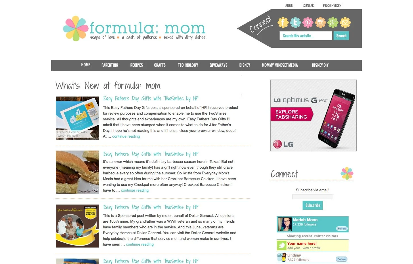 Latest Project: Formula Mom – WordPress Theme #soup2nutsblogs