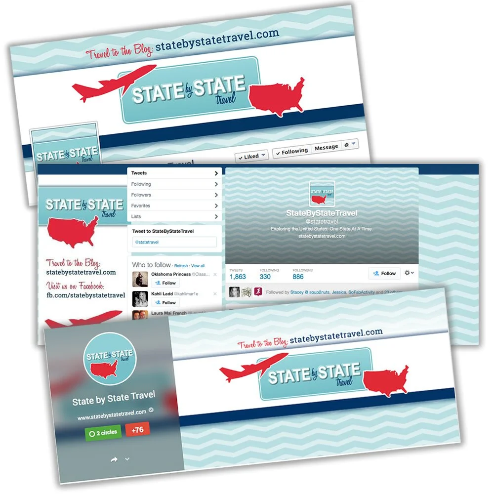 State by State Travel – Social Media